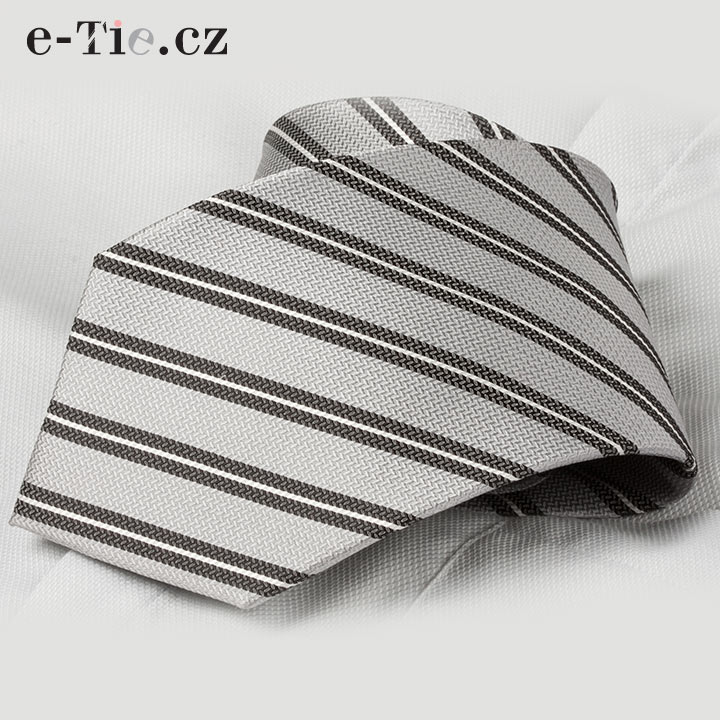Kravata Piero Grey