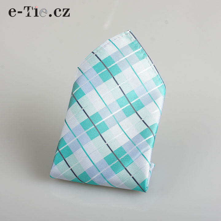Kapesníček Keith Turquoise