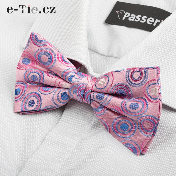 Motýlek Fergus Pink
