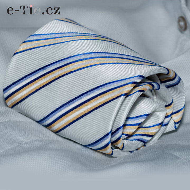 Kravata Eligio Silver