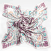 átek Paisley Pink
